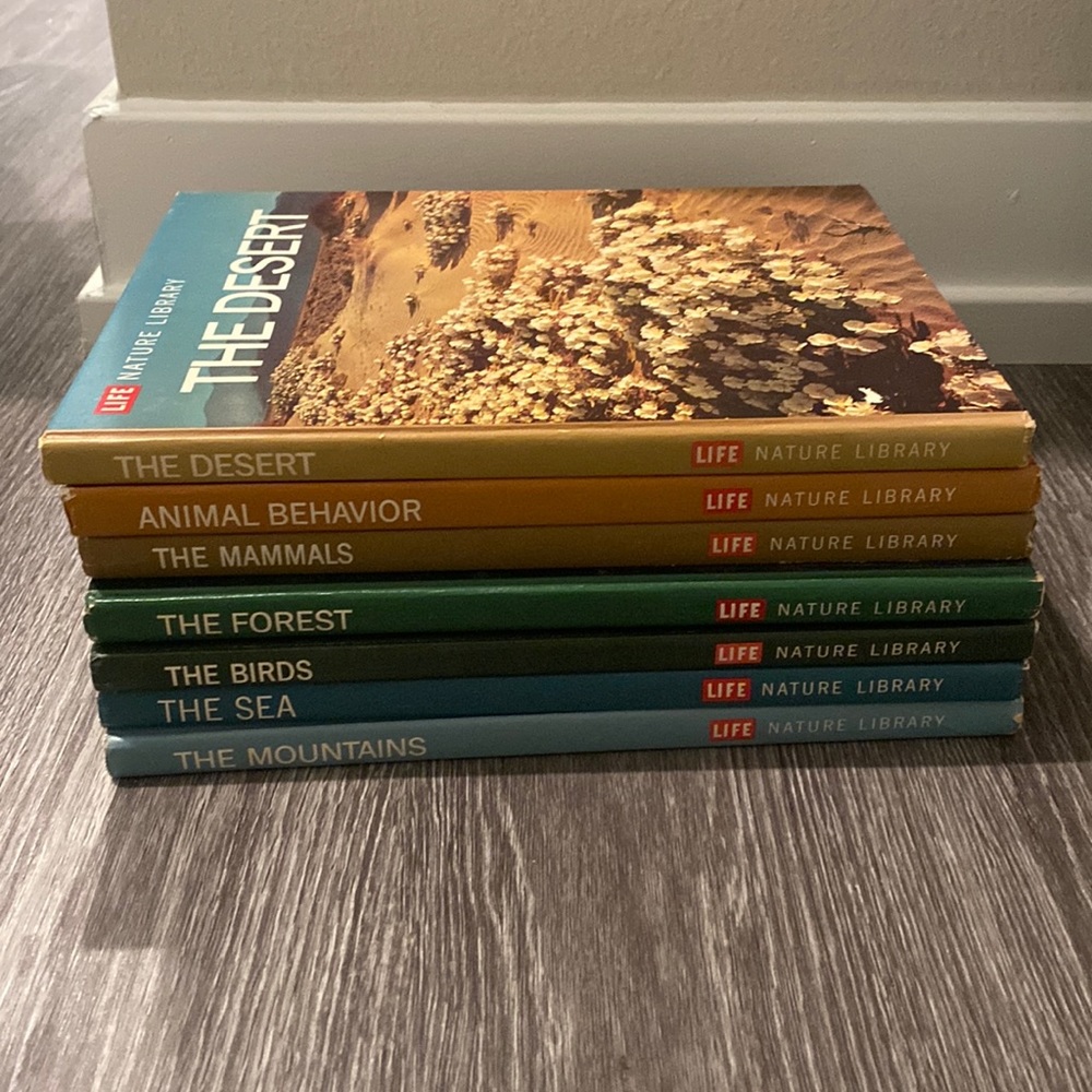 Life Nature Library Books set of 7